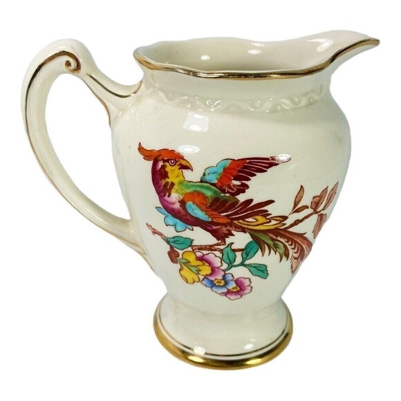 Antique Weatherby Hanley Royal Falcon Ware Creamer / Pitcher - Picture 2 of 12